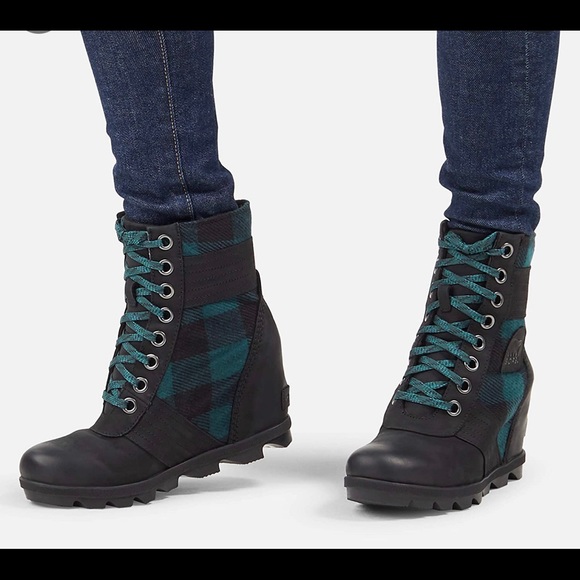 SOREL Lexie Blue Waterproof Boot Size - Picture 7 of 8